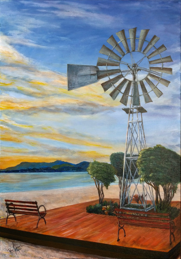 MOINHO DA ALDEIA - AST 50 X 70 - Painel (Paulo Jorge)