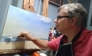 Espátula na pintura (Paulo Jorge)