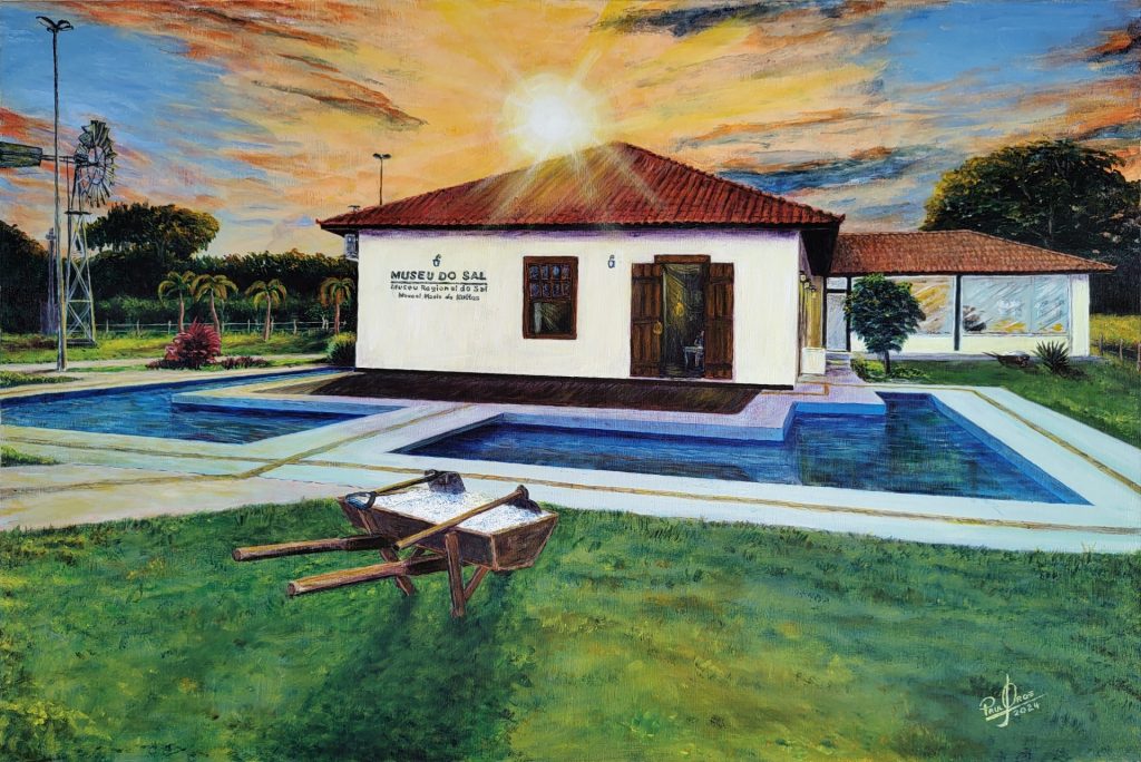 MUSEU DO SAL - Acrílica sobre tela, 60 x 90 (Paulo Jorge)