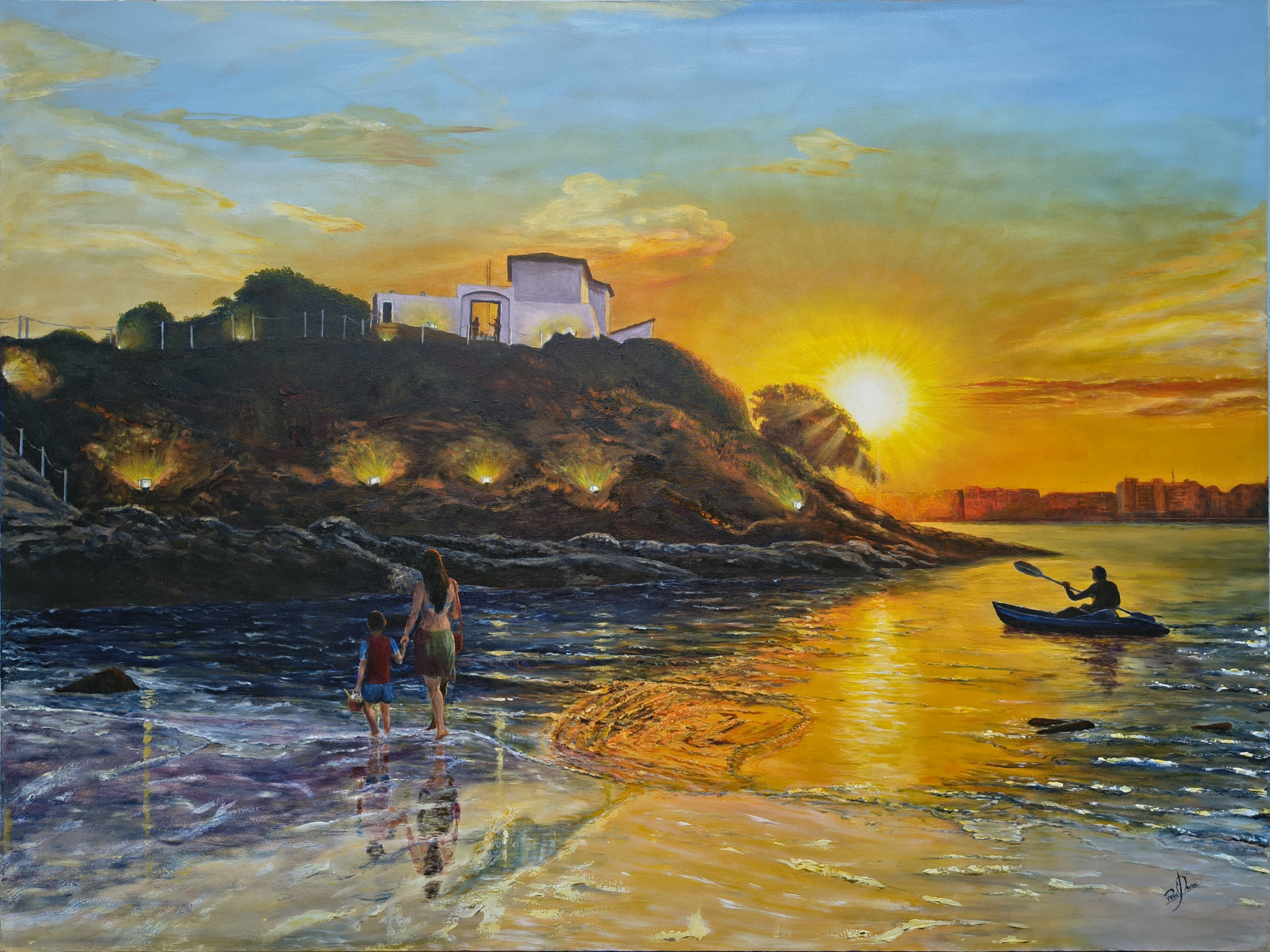 PASSEIO NO FORTE - AST 90x120 (Paulo Jorge)