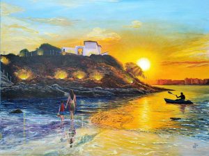 PASSEIO NO FORTE - AST 90x120 cm (Paulo Jorge)